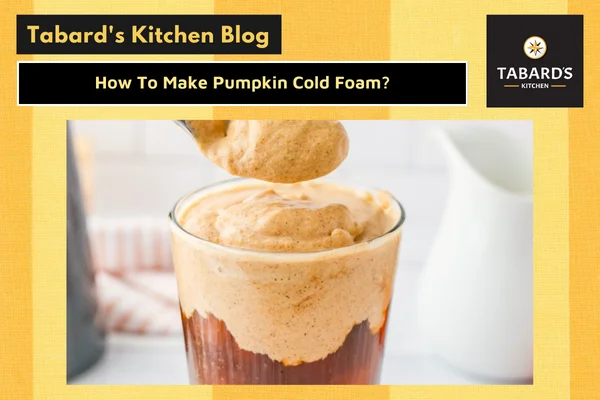 How To Make Pumpkin Cold Foam
